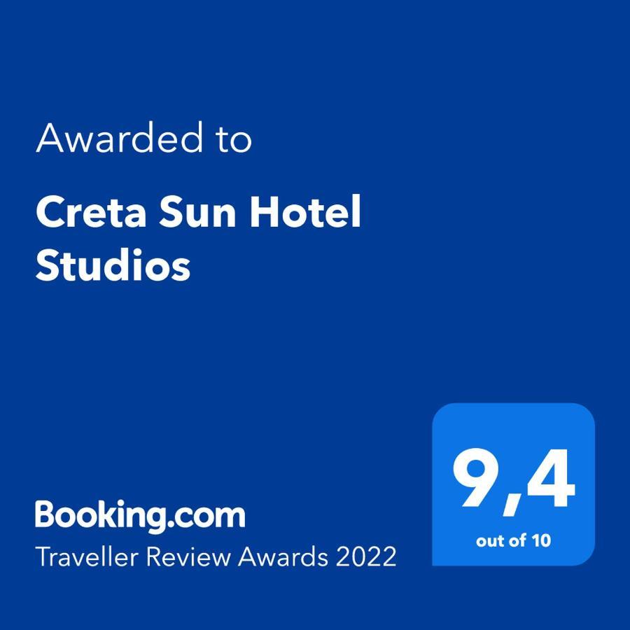 Creta Sun Hotel Studios Agia Pelagia  Extérieur photo